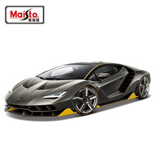 美驰图合金车模1:18兰博基尼LP700仿真汽车模型跑车超跑模型收藏摆件送礼 金属灰色飓风1130