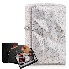 Zippo打火机官方原装进口防风芝宝旗舰 白日梦境 男士送礼 白日梦境+缤纷礼盒油火石提袋