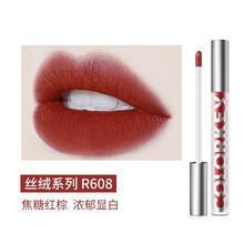 珂拉琪小金管哑光唇釉空气雾面口红唇蜜唇彩持久学生女平价显白新色 R608（丝绒系列）