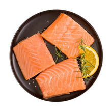 棠鲜生 海鲜三文鱼净肉250g辅食婴幼儿婴儿儿童新鲜鱼块