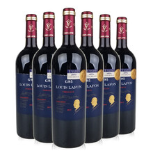 超市	路易拉菲(Louis Lafon)法国原瓶进口红酒 西拉歌海娜干红葡萄酒 橡木桶陈酿G95系列整箱750ML*6