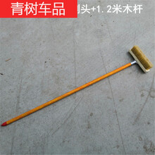 清灰用内饰木板木杆毛刷打扫车载汽车用品洗车擦车拖把刷子 6排毛25厘米刷头+1.2米木杆