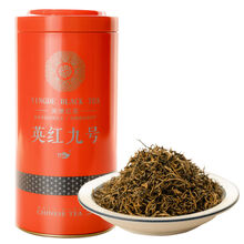 金毫英红九号英德红茶2021新茶英九红茶英红9号浓香纯芽金毛毫 150克/罐