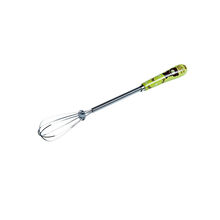 欧曼丽莎 不锈钢打蛋器 手动打发奶油器打鸡蛋搅拌器蛋清黄油小烘焙家用 绿色