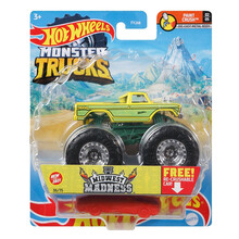 风火轮大脚车HOTWHEELS风火轮小跑车赛道套装/5辆装小车/怪兽大脚车 合金小车 男孩玩具 【GTH83】36/75中西部的疯狂