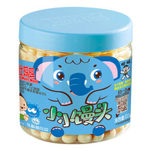 旺旺贝比玛玛小蛋酥小小馒头100g宝宝零食儿童饼干溶豆 乳酸菌味100g