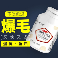 mofei宠物鱼油蛋黄卵磷脂狗狗爆毛粉猫咪美毛粉美毛护肤调理肠胃黑鼻头 卵磷脂营养粒