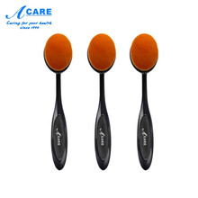 阿嚓热 牙刷型粉底刷bb霜刷不吃粉腮红刷洗脸刷子软毛初学者便携化妆刷子 大号3个 人造纤维