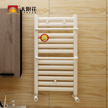 太阳花暖气片小背篓家用壁挂式4012BA卫生间浴室明装水暖钢制散热器800*440