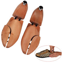 鞋撑防变形 锦荣荷木整楦 实木鞋楦鞋撑子撑鞋器 定型鞋子防变形一双 41/42码