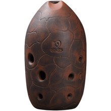 空谷（KONGGU）空谷埙学生入门专业八孔笔筒埙窑变专业演奏F/G调初学推荐可水洗 埙为无釉窑变工艺，每个颜色不同，图片仅供参考。