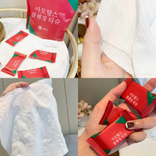 【比毛巾好用】一次性压缩毛巾洗脸巾全棉加厚旅行便携洁面巾小方巾24*28cm/粒 80粒【四包装】