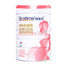 合生元（BIOSTIME）孕妇妈妈配方奶粉 孕妈孕早期 备孕期 孕中期 孕晚期哺乳期产妇孕期800g