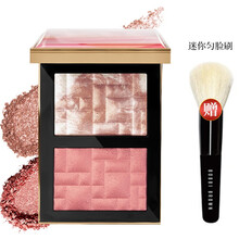 【国内专柜】BOBBI BROWN芭比波朗五花肉高光盘修容盘 修容打底提亮立体 七夕限定腮红 五花肉高光 双色晶亮颜彩盘2号色