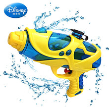 迪士尼儿童水枪男孩4岁玩具夏天喷水耐摔小孩子玩的小号幼儿园6岁女孩5生日礼物抖音网红同款 蓝色 22cm水枪 标准配置