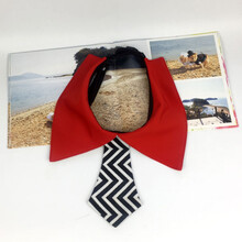 狗狗领结花蝴蝶结项圈大型犬领带围脖金毛萨摩宠物狗帅气配饰品夏 款十 XS-小型