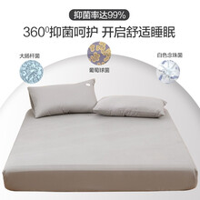 南极人NanJiren 抗菌全棉床笠 母婴级A类100%纯棉床罩单件 全包席梦思保护套床垫套 1.8米床