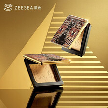 ZEESEA滋色埃及蜜粉饼 姿色定妆粉控油遮瑕散粉高光修容晚安粉补妆干粉底气垫不脱妆 AH02亮肤色-安德森猫-超轻薄