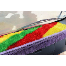 新款重汽豪沃轻卡统帅悍将仪表台垫豪曼货车工作台防晒避光垫 彩色草坪带穗