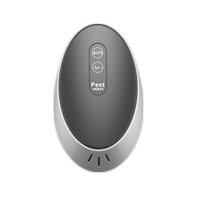 超声波驱蚊驱虫驱鼠臭虫蝙蝠蚂蚁蜘蛛苍蝇电子灭蚊虫蟑螂防蚊神器 BOUSSAC 黑色 HJS-811