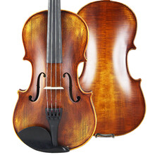 Snowpine斯洛帕尼MV500手工刮金实木小提琴儿童初学成人演奏考级 1/8
