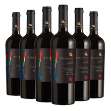 国际	智利进口红酒 劳塔罗中央山谷产区珍藏佳美娜14.3度干红葡萄酒 整箱礼盒装 智利星750ml*6 瓶装