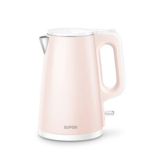 苏泊尔(SUPOR)  电水壶热水壶 1.5L双层防烫304不锈钢家用烧水壶 SW-15S01A