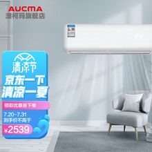 澳柯玛（AUCMA)大1匹\/1.5匹\/2P空调挂机 新能效 自动清洗 独立除湿家用节能壁挂式空调  2匹冷暖【适用15-30平方】无安装价 全国联保