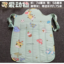 婴儿传统背带传统背带老式云南贵州宝宝婴儿童背被纯棉前抱后背式背扇薄款 【四季款】星月米奇大号【0-2岁