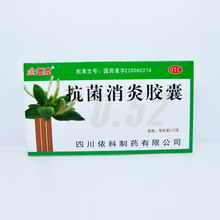 金盖克 抗菌消炎胶囊 清热 泻火 解毒 用于风热感冒 咽喉肿痛 实火牙痛