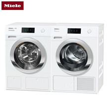 美诺(MIELE) 9kg洗衣机+9kg热泵烘干机 洗烘套装 WCR890 C+TCR870WP C 白色