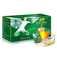 鹰牌花旗参茶 增强免疫力成人中老人保健营养品  西洋参总皂苷 10袋/盒