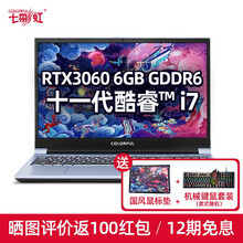 七彩虹（Colorful）将星X15 11代i5/i7 RTX3050 /3060游戏笔记本电脑 (i7-11800H RTX3060 16GB）