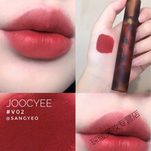 joocyee酵色琥珀唇釉女学生款平价雾面哑光烂番茄色口红 琥珀唇釉V02 深海珊瑚
