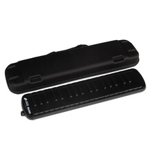 口风琴37键学生课堂初学者练习孔声口风琴演奏乐器送吹管琴包 37键-F-37S键全黑