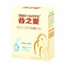 超市	
谷之爱原装强化DHA+ARA高铁小米粉225g宝宝辅食婴儿营养米粉米乳