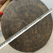 舒弗（LACHOUFFE）30-45公分纯手工青铜锣大锣开道锣川锣勾边锣小锣鼓民族乐器 30公分勾边川锣