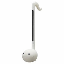 日本正版Otamatone techno 电音蝌蚪智能版 抖音二胡大号音乐玩具 大号-白色-科技版 可连接手机