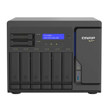 威联通（QNAP）TS-h886 16G Intel® 处理器 八盘位 nas网络存储服务器私有云存储磁盘阵列(内含16T*6)