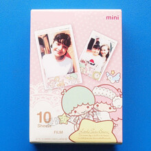 拍立得相纸mini8/9/11 mini7c/7s/90迷你25照片纸卡通胶卷 双子星