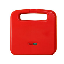 迷你全自动烤面包机多功能双面加热家用三明治早餐机亿德浦 SH-119S红色