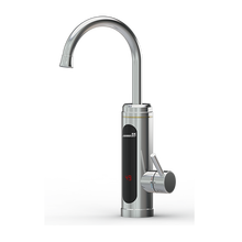 优博（EUROBLAST）过水速热电热水龙头加热器 厨房小厨宝 即热式电热水器数显热水宝 304不锈钢款(原装)