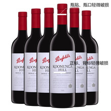 奔富 Penfolds 澳大利亚原瓶进口红酒 葡萄酒 750ML 奔富寇兰山 西拉赤霞珠干红 葡萄酒 奔富寇兰山西拉赤霞珠 六支(瓶身轻污损)
