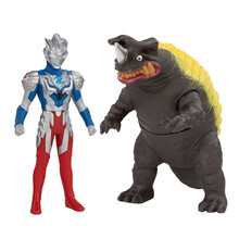 万代BANDAI奥特曼儿童玩具男孩动漫周边英雄超人-泽塔奥特曼阿尔法装甲超决战内隆嘎 69032