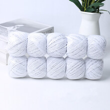 优束 粽子绳包粽绳端午扎粽子棉线捆大闸蟹绳子食品捆绑棉绳粽线 纯白色10个