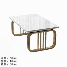 炕桌 飘窗小桌子日式阳台茶几小户型简约艺术大理石炕桌矮桌榻榻米书桌 虎雀（HUQUE） 大理石50*40*30 备注花色