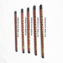 江南竹笛842学生笛C/D/E/F/G调一节扎线横笛  初学笛 道具笛子乐器 C调