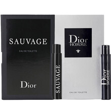 迪奥（Dior） 男士香水小样旅行装 旷野1ml+桀骜1ml