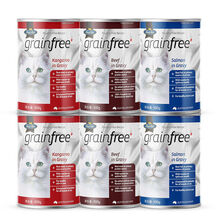 FussyCat澳洲猫罐头猫咪成猫增肥发腮营养主食大肉罐400g 牛肉免疫罐【6罐装】