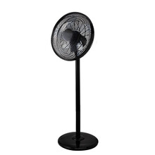 立式电风扇落地扇办公室家用节能低噪台式遥控扇宿舍摇头工业电扇大风力美示 黑色升级款 1.5米线